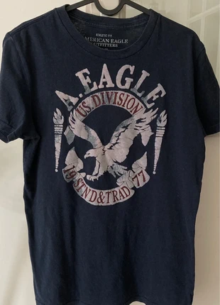 Teeshirt american eagle, merk: American Eagle, staat: Heel goed, maat: XS, € 6,00, € 7,00 inclusief Kopersbescherming