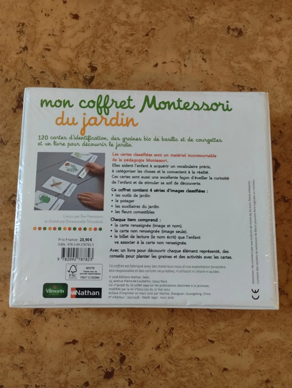 Livre Mon matériel Montessori