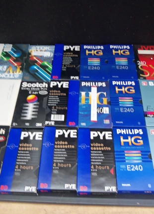 VHS Video Cassette Blank Tapes Used x 23 bundle Job lot, brand: Blank, condition: Good, £20.00, £21.70 includes Buyer Protection
