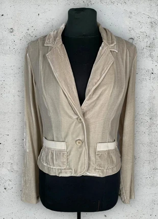 Veste / Blazer Essentiel Antwerp En Velours Beige ( L / 40 / 12 ), merk: Essentiel Antwerp, staat: Heel goed, maat: L / 40 / 12, € 9,00, € 10,15 inclusief Kopersbescherming Pro