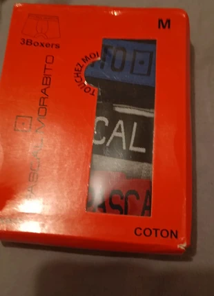 Boxers homme taille M coton ( ×3 ), merk: Pascal Morabito, staat: Nieuw met prijskaartje, maat: M, € 10,00, € 11,20 inclusief Kopersbescherming