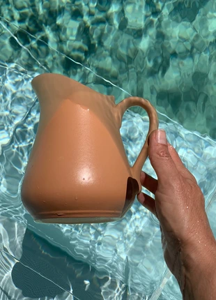 Carafe vintage terracotta en céramique, marca: Vintage, estado: Muito bom, €14.00, €15.40 inclui Proteção do Comprador Pro