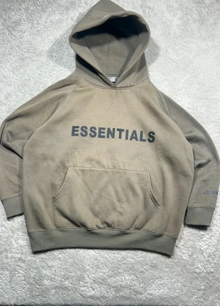 Pull à capuche Essentials Marron Taille S Large, marke: Essentials, zustand: Sehr gut, größe: S, 34,00 €, 36,40 € inklusive Vinted-Käuferschutz