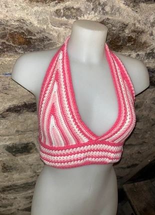 Crop top, marque: New Look, état: Neuf sans étiquette, taille: L / 40 / 12, 6,00 €, 7,00 € Protection acheteurs incluse