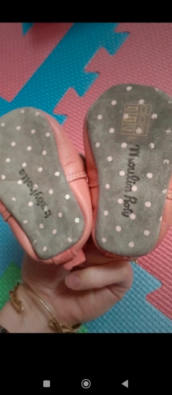 Chausson cuir bébé - photo numéro 5