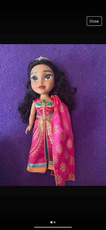 Disney singing jasmine doll sales