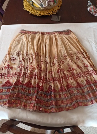 Gonna vintage bohémien, estado: Satisfatório, tamanho: M / 38 / 10, €1.50, €2.28 inclui Proteção do Comprador