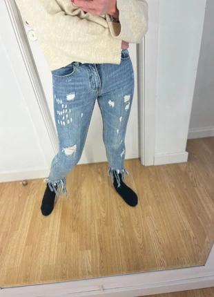 Vaquero Con Bajos Desflecados Desiguales🤩, marque: ModaLand, état: Très bon état, taille: S / 36 / 8, 5,00 €, 5,95 € Protection acheteurs incluse