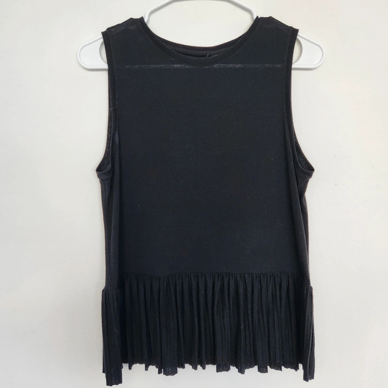 Theory Lightweight Tank Top Black M 1