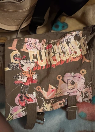 ++ Stylische Minnie Mouse Umhängetasche – Braun mit Print ++, brand: Minnie Maus, condizioni: Ottime, taglia: Taglia unica, €8.00, €9.10 include la Protezione acquisti