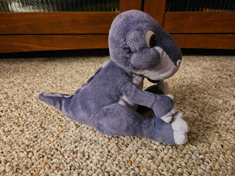 2007 Playmates Land Before Time Chomper Dinosaur Purple Tyrannosaurus 5