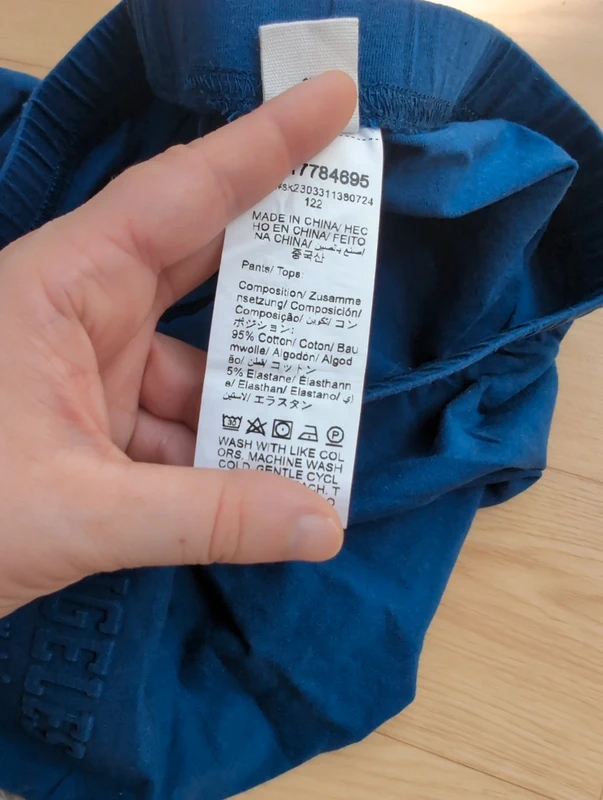 💙 Short cycliste bleu – 8 ans - photo numéro 2