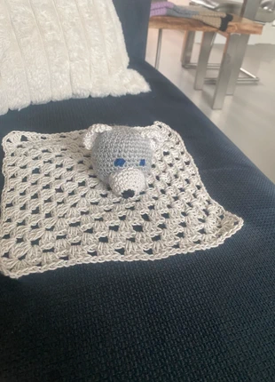 Zalf gehaakt knuffeldoekje, condizioni: Nuovo senza cartellino, taglia: 12-18 mesi / 80 cm, €15.00, €16.45 include la Protezione acquisti