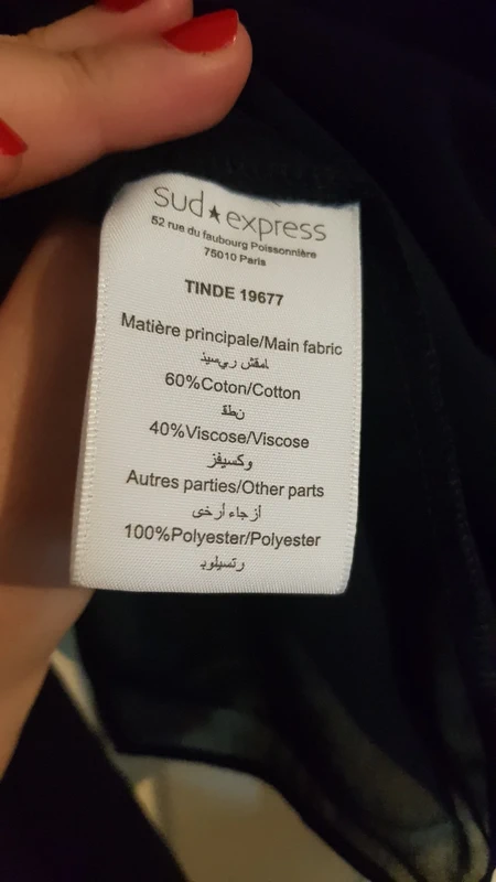 Tee-shirt noir Sud Express - photo numéro 7