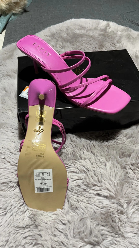 Pink Strappy Lipsy Heels Vinted