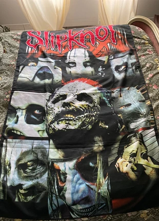 Drapeau Slipknot 142 x 90 cm, marke: Slipknot, zustand: Sehr gut, 25,00 €, 26,95 € inklusive Vinted-Käuferschutz