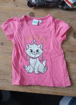 Tee shirt manche courte, brand: Disney, condition: Very good, size: 9-12 months / 74 cm, €1.00, €1.75 includes Buyer Protection