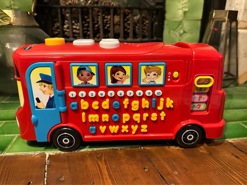 VTech Playtime Bus with Phonics, jouet éducatif …