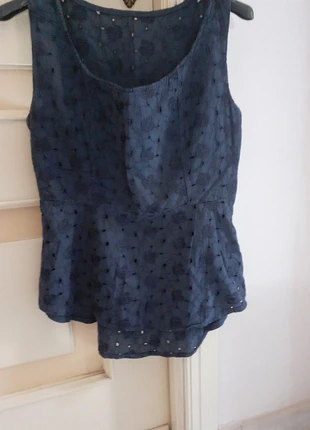 Top donna tg s/m cotone colore blu scuro, marca: Millenium, estado: Bueno, tamaño: M / 38 / 10, 6,00 €, 7,00 € Protección al comprador incluida