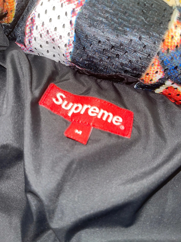 Supreme Mesh Jersey Puffer Jacket