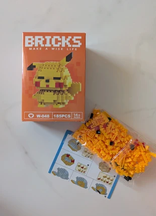 Lego Bricks Pikachu neuf, brand: Bricks, condition: New with tags, size: One size, €7.99, €9.09 includes Buyer Protection
