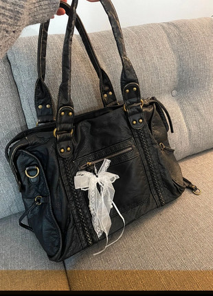 Magnifique sac à main vintage noir tendance, marque: Tendance, état: Très bon état, 42,00 €, 44,80 € Protection acheteurs incluse