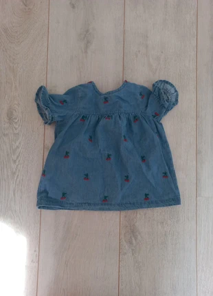 Robe en jean, brand: Kiabi, condizioni: Nuovo senza cartellino, taglia: 1-3 mesi / 56 cm, €5.00, €5.95 include la Protezione acquisti