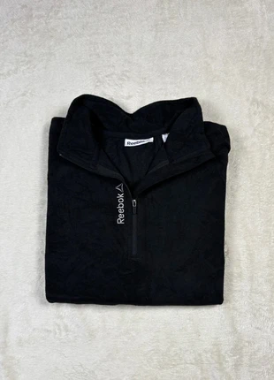 Polaire noire Reebok 1/4 zip logo brodé, taille L homme, marque: Reebok, état: Bon état, taille: L, 13,99 €, 15,39 € Protection acheteurs incluse