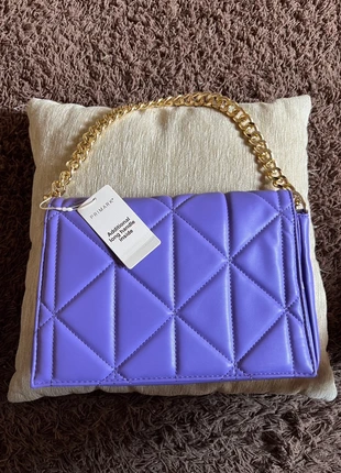 Borsa viola nuova trapuntata estiva - sac d'été violet - lila Sommertasche, marke: Primark, zustand: Neu, mit Etikett, 9,00 €, 10,15 € inklusive Vinted-Käuferschutz