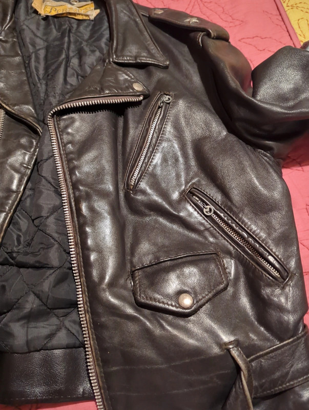 Black Schott Perfeolo leather biker jacket | Vinted