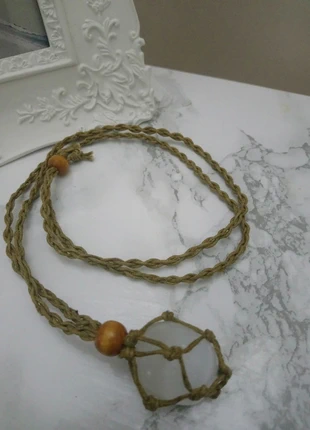 Selenite Hanging Display Intuition & Clarity Amulet, brand: AfrikaAyaba, condition: New with tags, £19.99, £21.69 includes Buyer Protection