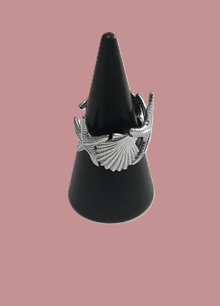 Bague argenté acier inoxydanle, marque: nyrabijoux, état: Neuf avec étiquette, taille: Ajustable, 5,00 €, 5,95 € Protection acheteurs incluse