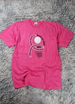T-shirt vintage Hoops for Hope 2011 Anvil Basketball Rose Charity USA Style Rétro L, brand: Vintage Dressing, condition: Very good, size: L, €5.00, €5.95 includes Buyer Protection Pro