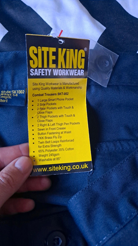 Site King UK Safety Work Wear