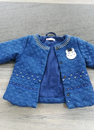 veste bleue, merk: Du Pareil au Même, staat: Heel goed, maat: 3-6 maanden / 62 cm, € 3,00, € 3,85 inclusief Kopersbescherming