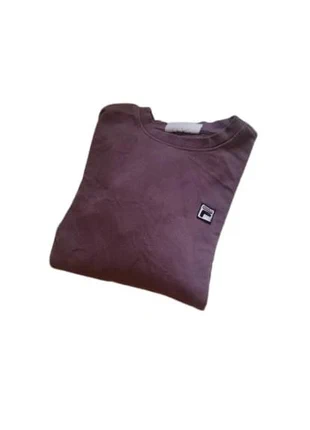 Sweat FILA bordeaux M manches longues col rond bandes rayées vintage, merk: FILA, staat: Heel goed, maat: M / 38 / 10, € 14,99, € 16,44 inclusief Kopersbescherming