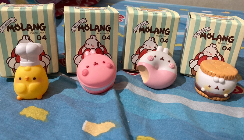 Molang figure dolls