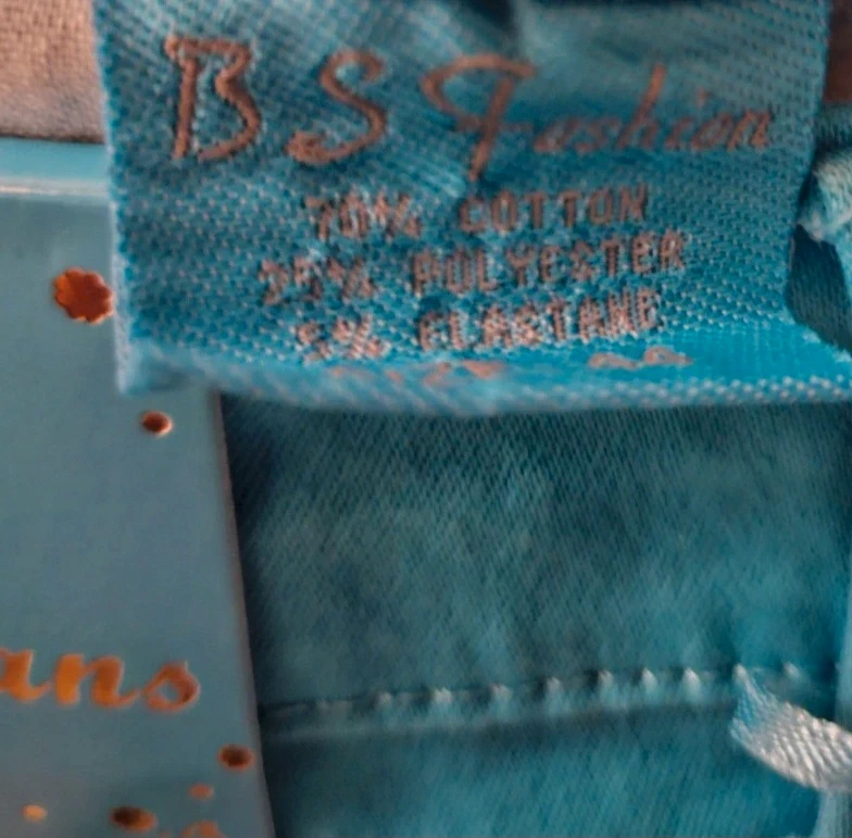 Pantalon turquoise BS Jeans Taille 44 Neuf - photo numéro 8
