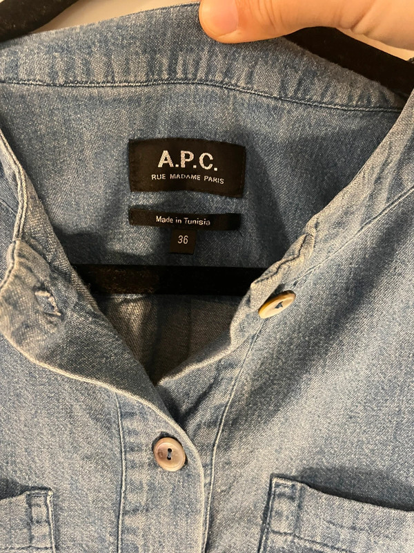 APC button down shirt 3