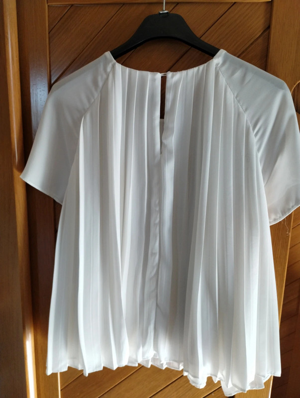 Blusa Zara bianca m/m 4