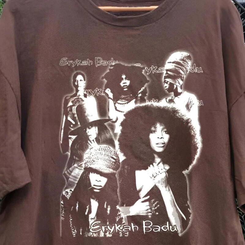 Erykah Badu Tshirt, Erykah Badu Tour Shirt, Erykah Badu Music Shirt, Unisex Tee