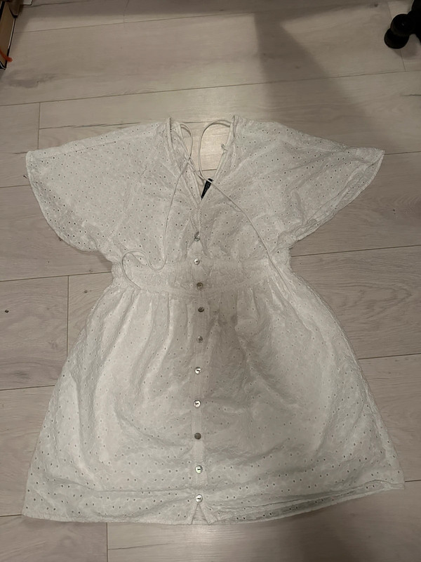 Weißes Sommerkleid 1