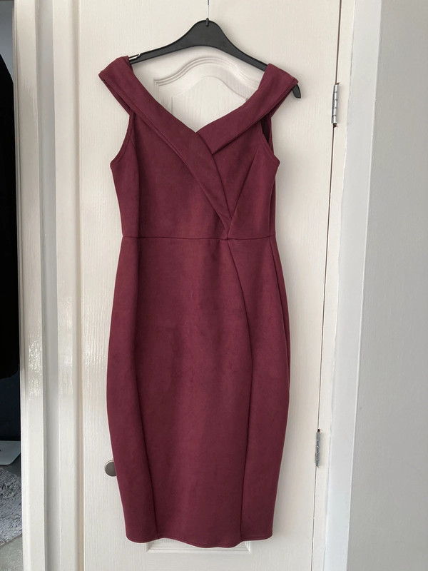 Lipsy sale burgundy dress