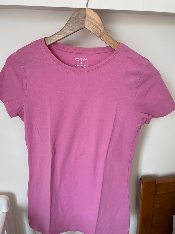 T shirt malha rosa 1