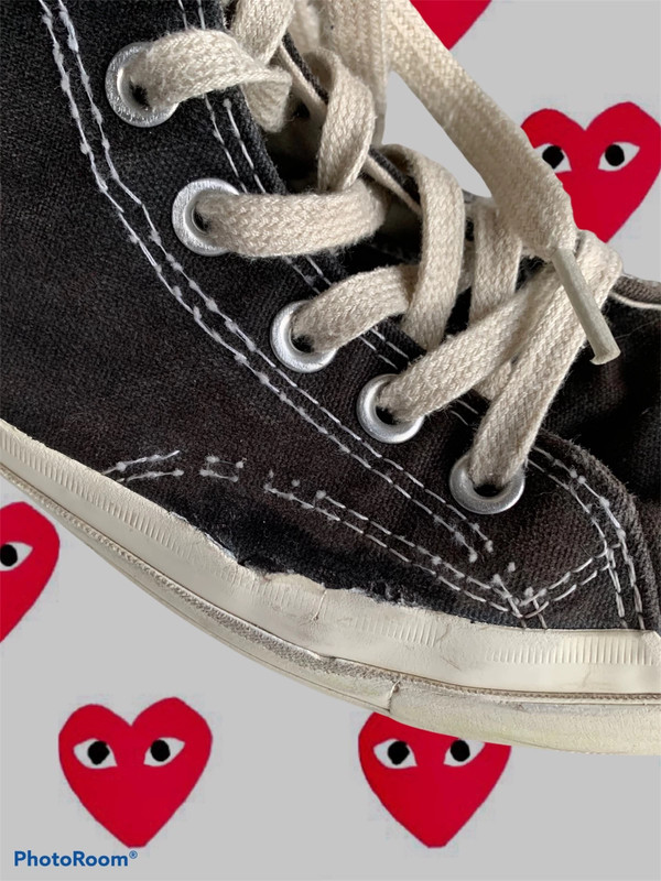 Converse comme des garcons vinted on sale