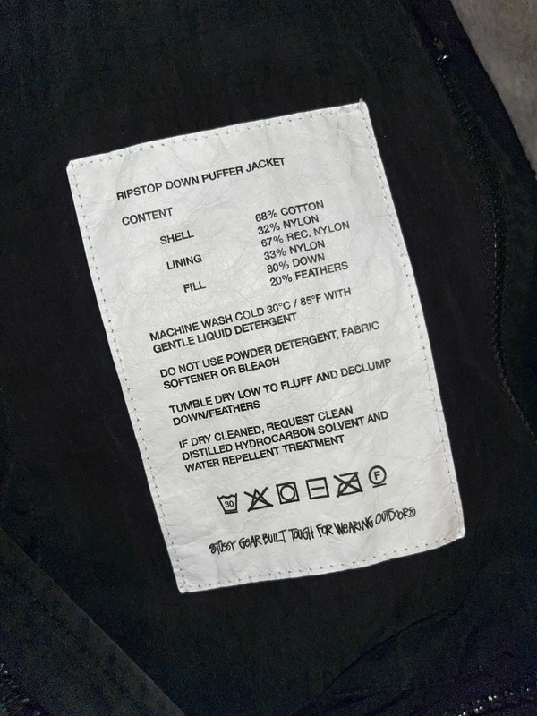 Stussy Ripstop Down Puffer Jacket 4