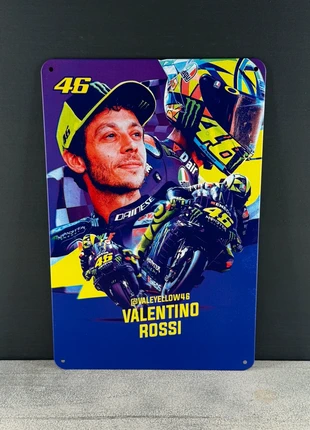 Plaque Valentino Rossi, marke: Valentino Rossi, zustand: Neu, mit Etikett, 7,90 €, 9,00 € inklusive Vinted-Käuferschutz