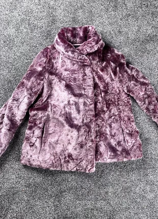 Gianfranco Ferre Faux Fur Coat Sz 10UK M Short Purple, brand: Gianfranco Ferré, condition: Very good, size: M / 38 / 10, €80.00, €84.70 includes Buyer Protection