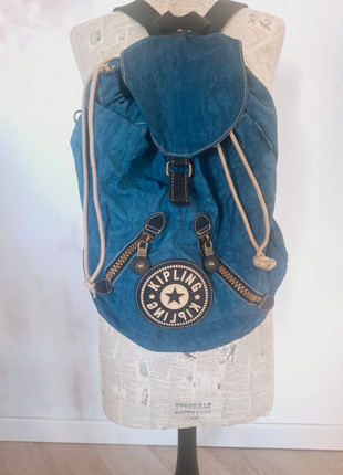 Sac à Dos Kipling vintage bleu, marque: Kipling, état: Très bon état, 20,00 €, 21,70 € Protection acheteurs incluse