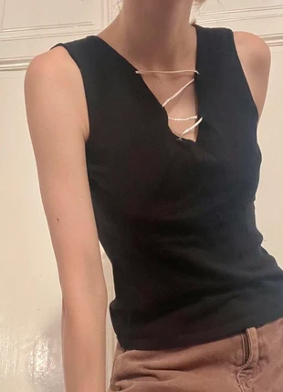 Vintage Vest-Top, marke: Vintage, zustand: Sehr gut, größe: M / 38 / 10, 4,00 €, 4,90 € inklusive Vinted-Käuferschutz
